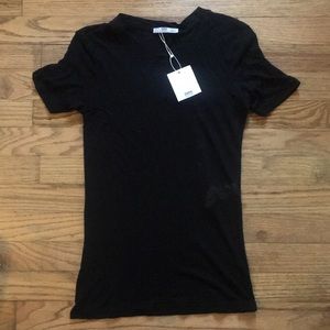 COPY - BNWT Zara Sheer Black T-Shirt